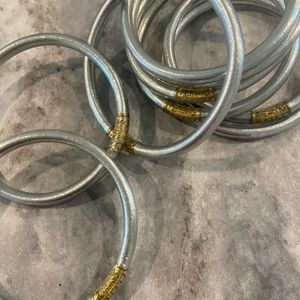 BuDha Girl set of 9 bangle bracelets size medium